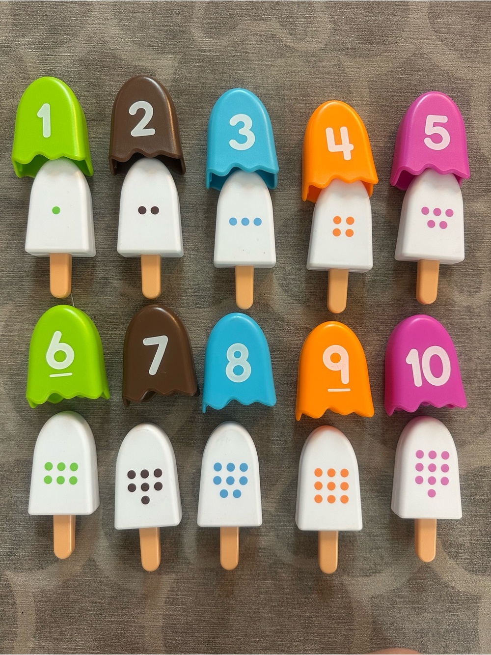 Learning Resources Smart Snacks Alpha Pops & Number Popsicle Learning Set - Picture 6 of 7